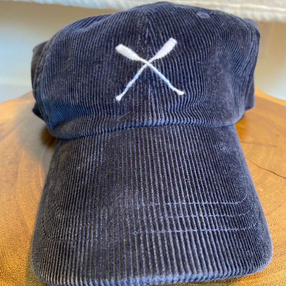 J Crew Corduroy Hat - Navy Blue
